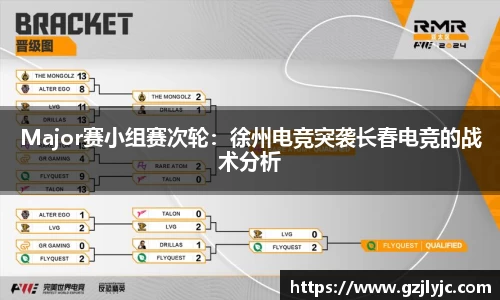 Major赛小组赛次轮：徐州电竞突袭长春电竞的战术分析